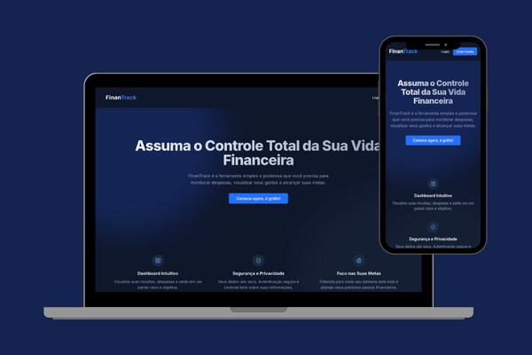 FinanTrack - Aplicação Web